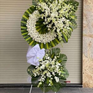 Vòng Hoa Chia Buồn – CB004 | Thành Kính Tiễn Biệt