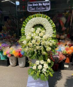 Vòng Hoa Chia Buồn – CB008 | Thương Tiếc Vô Hạn