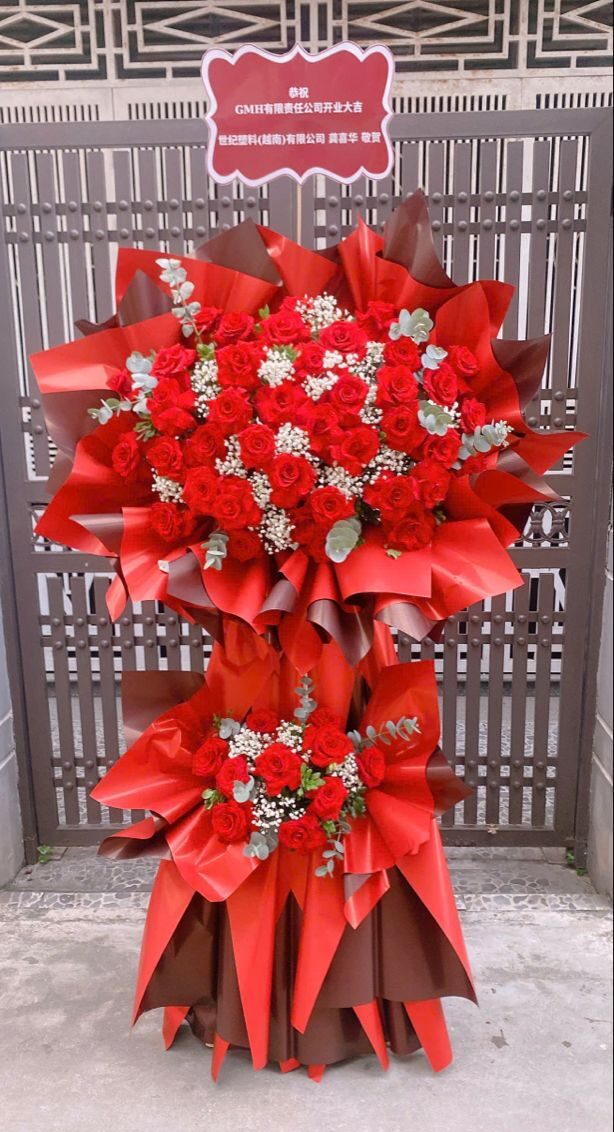 Kệ Hoa Khai Trương – KT008 | Hưng Thịnh