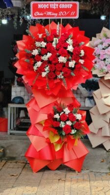 hoa khai trương pleiku