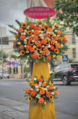 kệ hoa khai trương tp thủ đức thiết kế độc đáo
