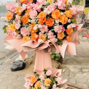 Kệ Hoa Khai Trương – KT007 | Vạn Lộc