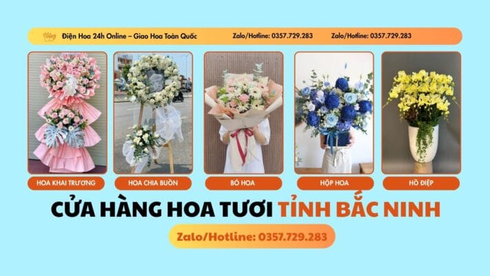 Cửa Hàng Hoa Tươi Tỉnh Bắc Ninh - Thành Phố Bắc Ninh