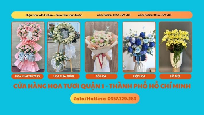 Shop Hoa Tươi Quận 1 Hồ Chí Minh