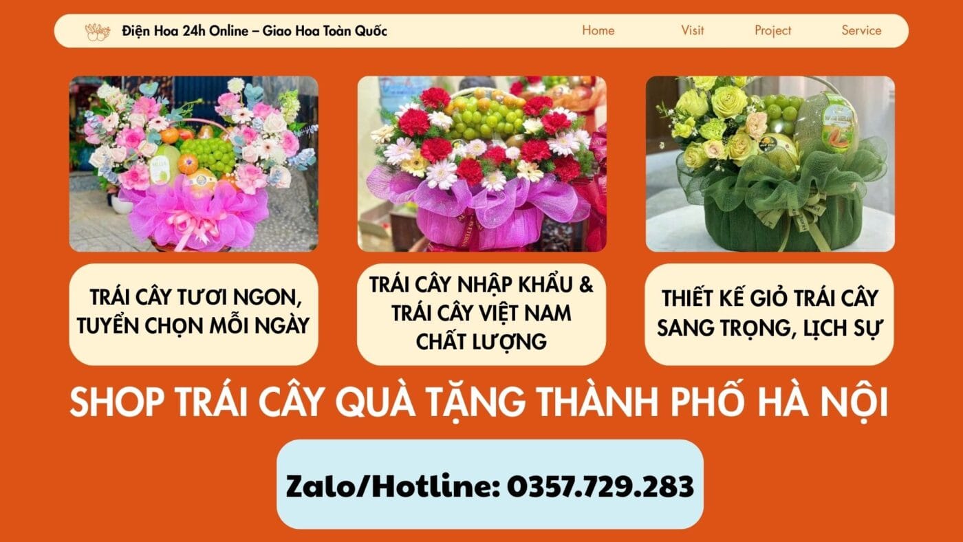 Shop Trái Cây Hà Nội