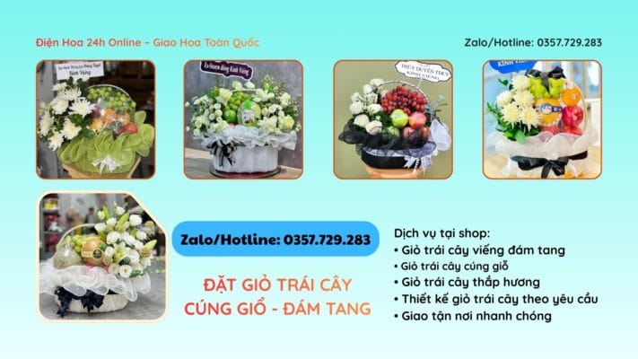  giỏ trái cây quà tặng hải phòng