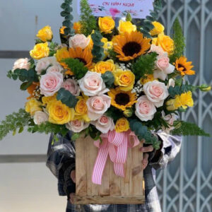 Hộp Hoa – HH004 | Lãng Mạn