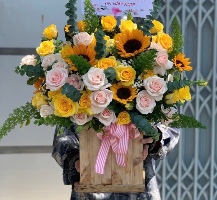 Hộp Hoa – HH004 | Lãng Mạn