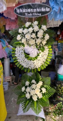 hoa chia buồn cần giờ