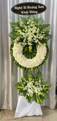 hoa chia buồn củ chi
