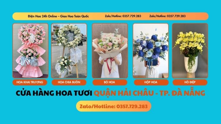 Shop Hoa Tươi Quận Hải Châu - Đà Nẵng