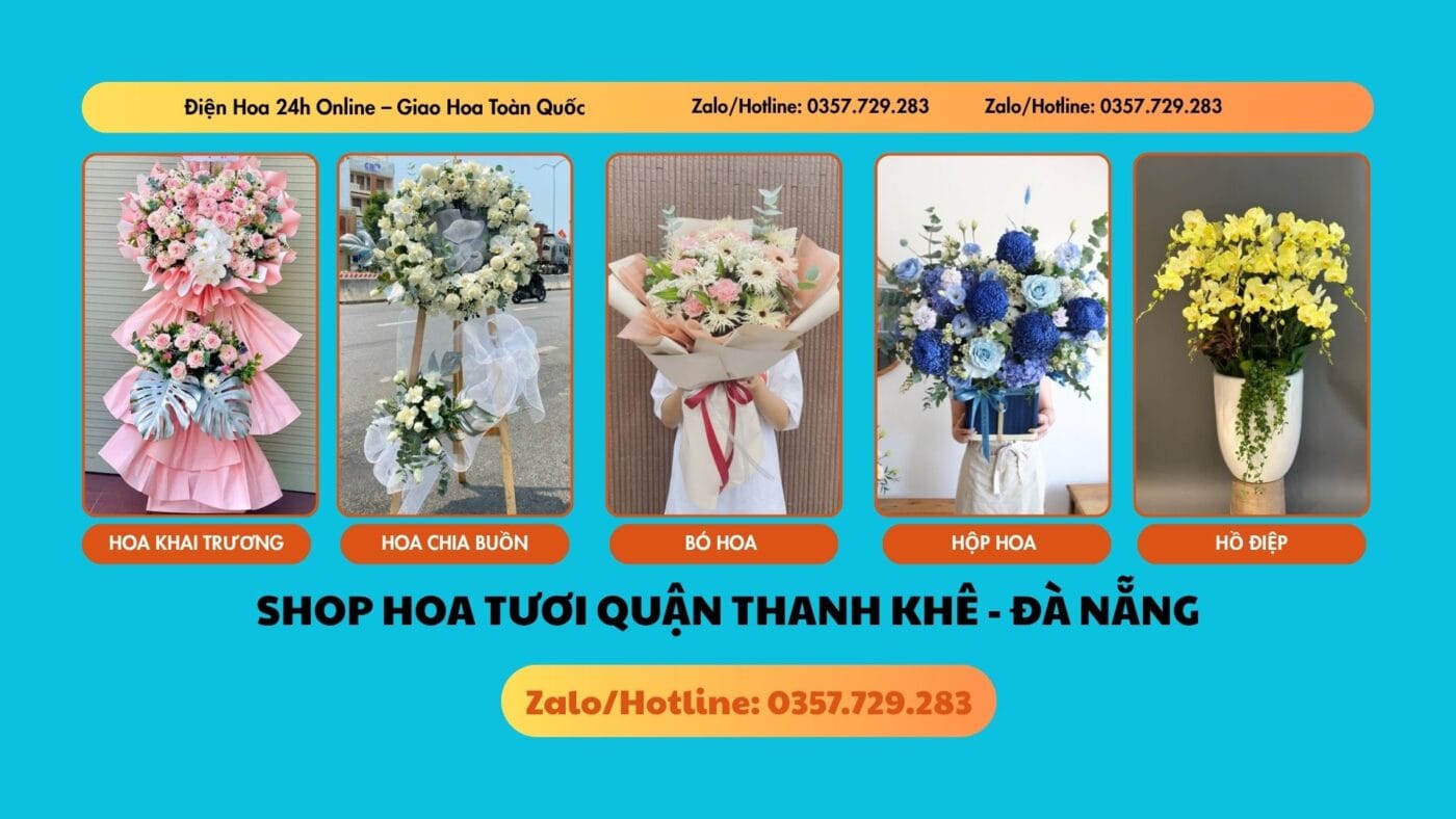 Shop Hoa Tươi Quận Thanh Khê - Đà Nẵng