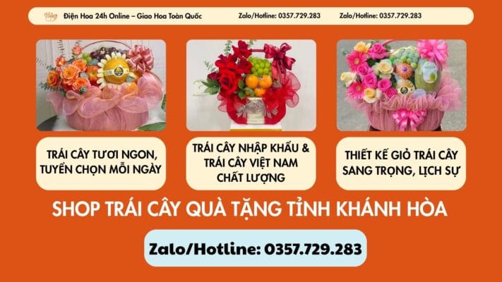 Shop Trái Cây Quà Tặng Tỉnh Khánh Hòa