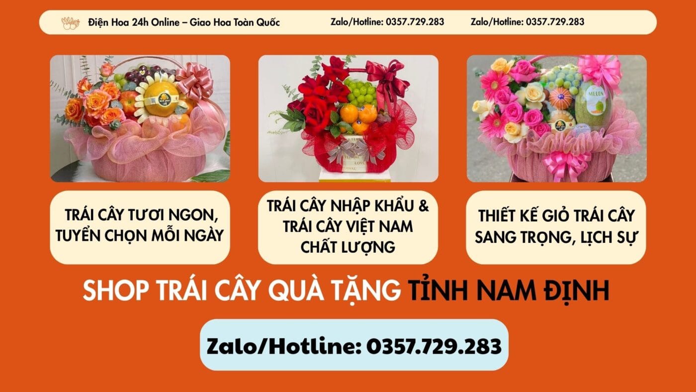 Shop Trái Cây Quà Tặng Tỉnh Nam Định