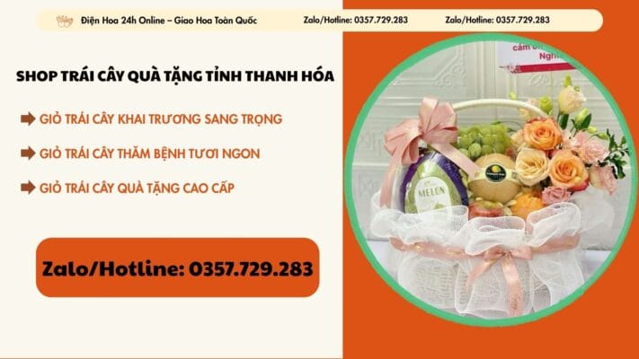 Shop Trái Cây Quà Tặng Tỉnh Thanh Hóa