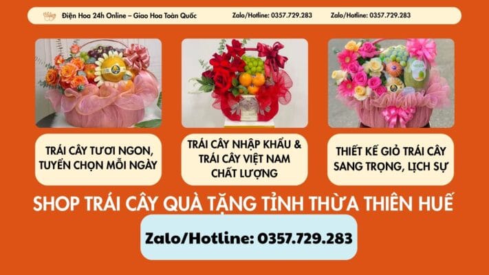 Shop Trái Cây Quà Tặng Tỉnh Thừa Thiên Huế