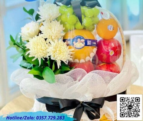 Giỏ trái cây chia buồn (Viếng tang lễ)