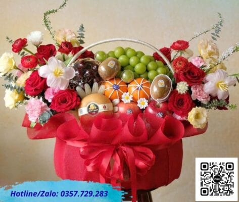 Giỏ trái cây chia buồn (Viếng tang lễ)