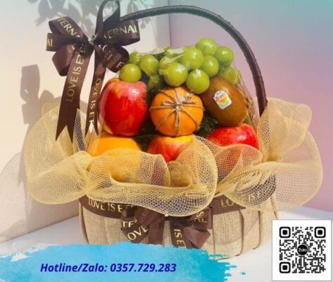 Kệ trái cây khai trương hồng phát