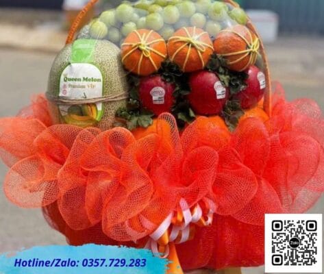 Giỏ quà trái cây "Sức Khỏe" thăm bệnh