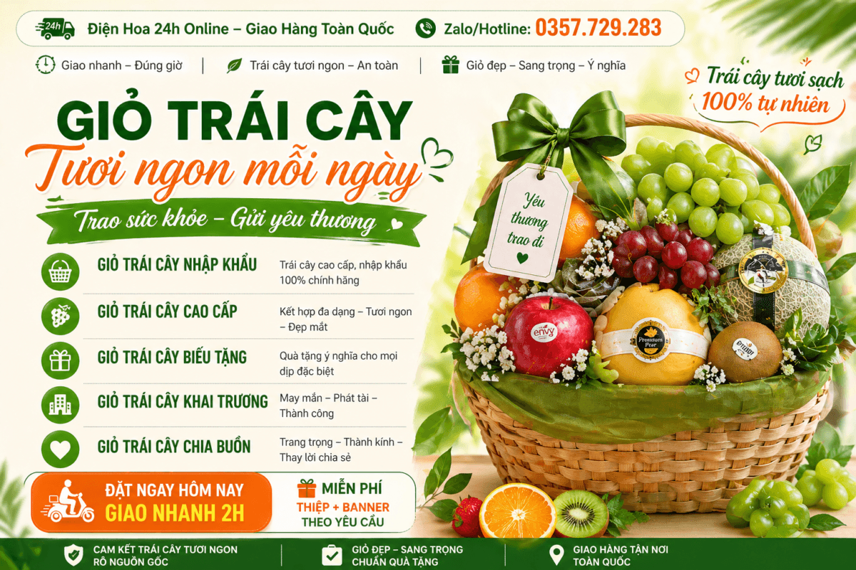 Shop Trái Cây Nhập Khẩu Bình Thạnh