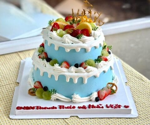 Bánh Kem 2 & 3 Tầng - Sang Trọng, Hoành Tráng Cho Mọi Sự Kiện